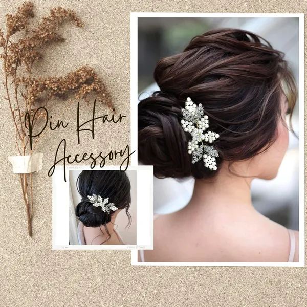Silver_Artificial_Stone_And_Pearls_Made_Bridal_Attractive_Hair_Pin_For_Women