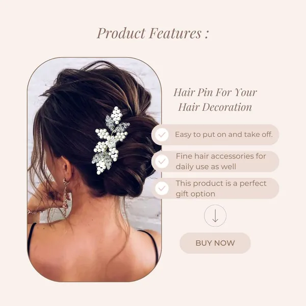 Silver_Artificial_Stone_And_Pearls_Made_Bridal_Attractive_Hair_Pin_For_Women