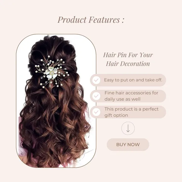 Silver_Artificial_Stone_And_Pearls_Made_Bridal_Attractive_Hair_Pin_For_Women
