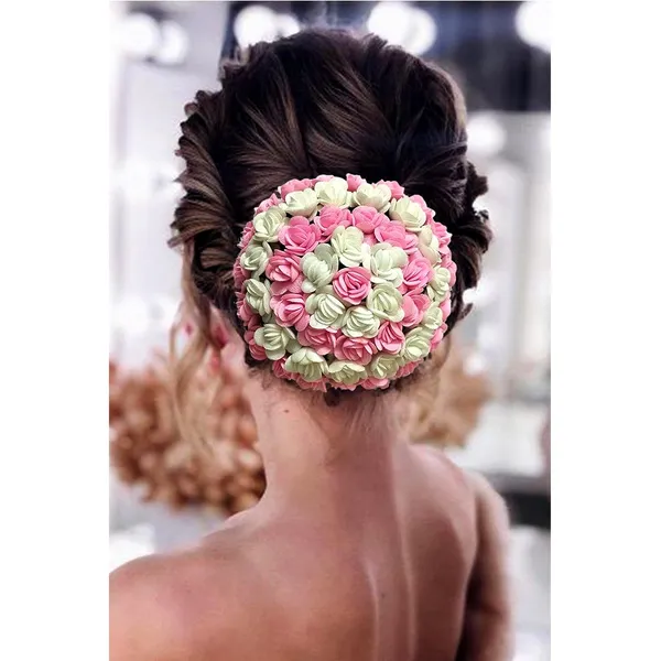 Baby_Pink_Artificial_Plastic_Rounded_Floral_Design_Hairpinaccessories_For_Women_&_Girls_(14_X_8_X_1_Cm)