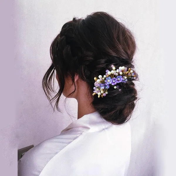 Purple_Floral_Pearl_Design_Comb_Slide_Hairpin_For_Girls_(14_X_8_X_1_Cm)