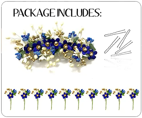 Blue_Floral_Hair_Vein_And_Hair_Pin_Set_For_Women_&_Girls_(14_X_8_X_1_Cm)