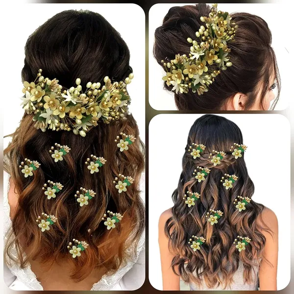Golden_Floral_Hair_Vein_And_Hair_Pin_Set_For_Women_&_Girls_(14_X_8_X_1_Cm)