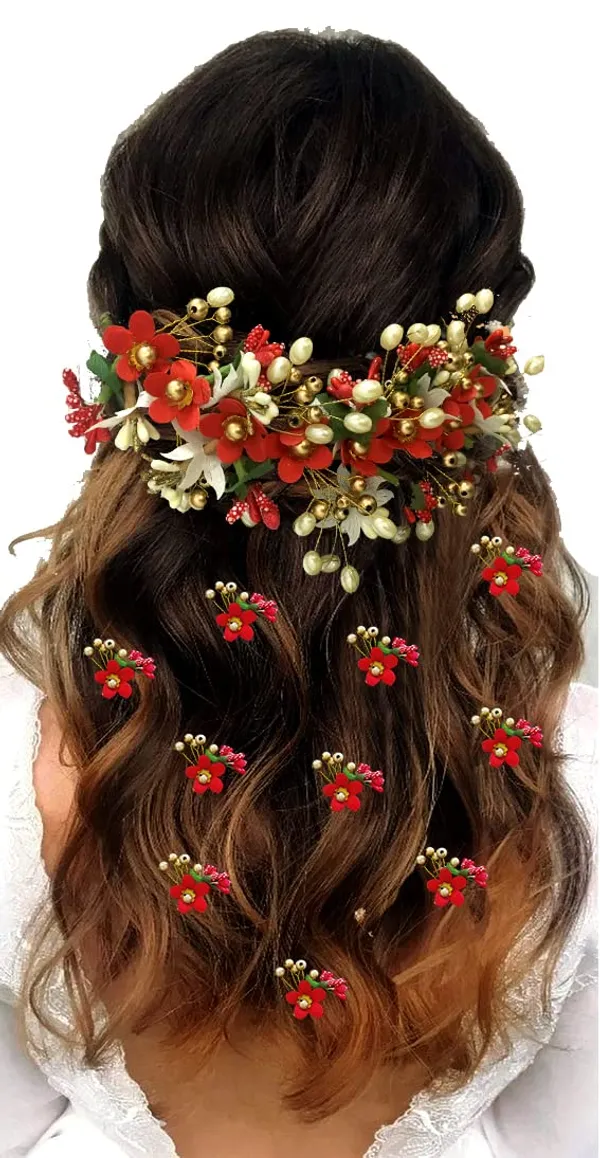 Red_Floral_Hair_Vein_And_Hair_Pin_Set_(14_X_8_X_1_Cm)
