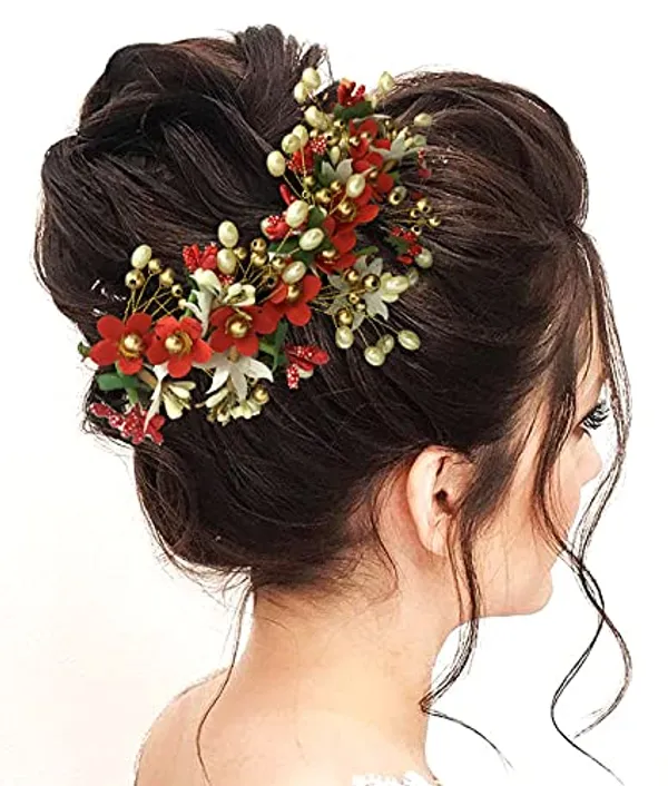 Red_Floral_Hair_Vein_And_Hair_Pin_Set_(14_X_8_X_1_Cm)