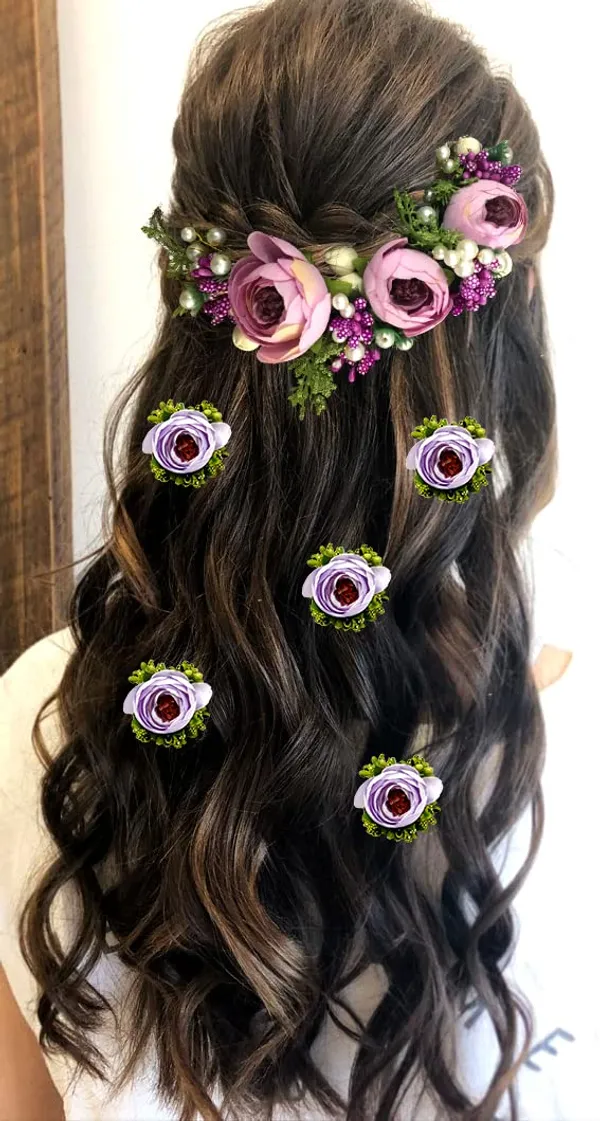 Purple_Artificial_Rose_Flower_With_Pearl_Hair_Vein_And_Hair_Pins_For_Women_&_Girls_(14_X_8_X_1_Cm)