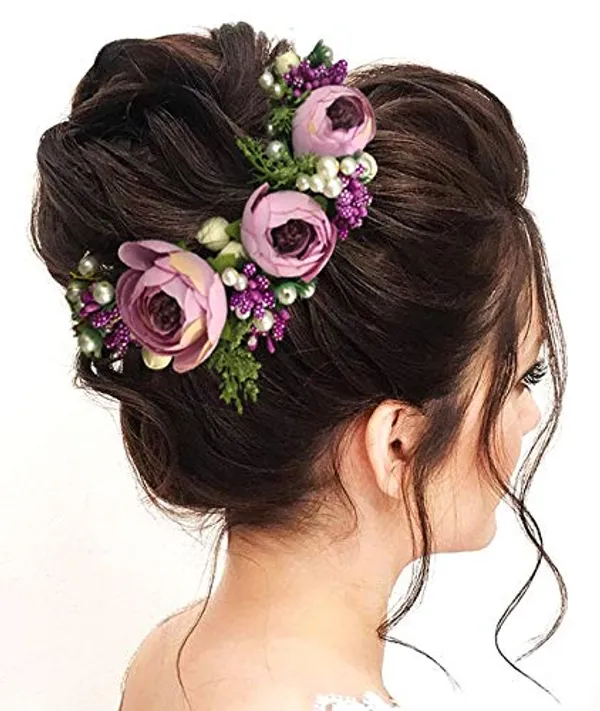 Purple_Artificial_Rose_Flower_With_Pearl_Hair_Vein_And_Hair_Pins_For_Women_&_Girls_(14_X_8_X_1_Cm)