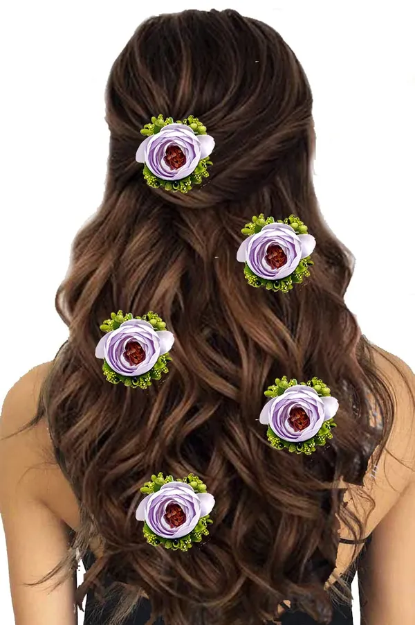 Purple_Artificial_Rose_Flower_With_Pearl_Hair_Vein_And_Hair_Pins_For_Women_&_Girls_(14_X_8_X_1_Cm)