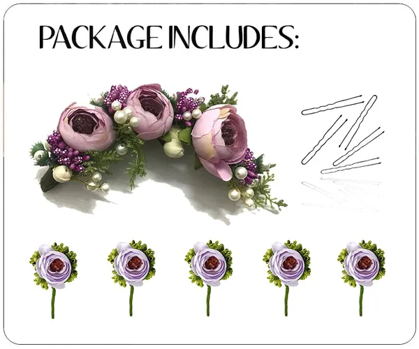 Purple_Artificial_Rose_Flower_With_Pearl_Hair_Vein_And_Hair_Pins_For_Women_&_Girls_(14_X_8_X_1_Cm)