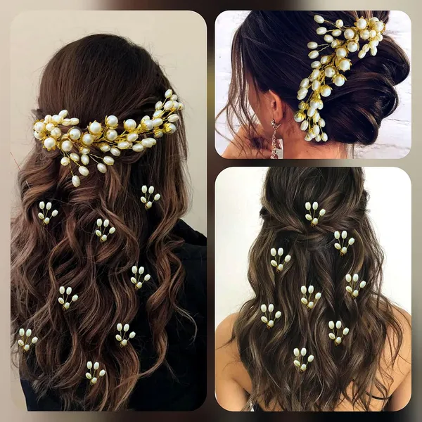Pearl_&_Gold_Artificial_Golden_And_Pearl_Hair_Vein_And_Hair_Pin_Bridal_Hair_Accessories_For_Women_&_Girls_(Set_Of_7)