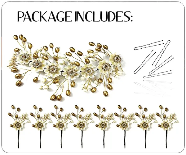 Silver_&_Gold_Artificial_Metal_Flowers_With_Pearls_Bridal_Juda_Pin_Hair_Accessories_For_Women_&_Girls_(14_X_8_X_1_Cm)