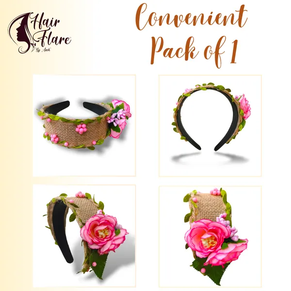 Baby_Pink_Delicately_Crafted_Artificial_Leaves_Covered_With_Jute_Cloth_Headband_For_Women_(14_X_8_X_1_Cm)
