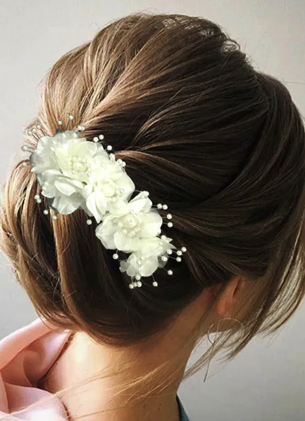 White_Stylish_Hair_Pin_Accessories_For_Women