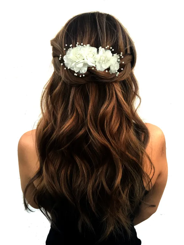 White_Stylish_Hair_Pin_Accessories_For_Women
