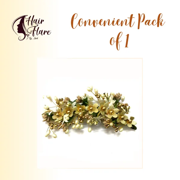 Golden_Artificial_Floral_Hair_Vein_For_Women_&_Girls