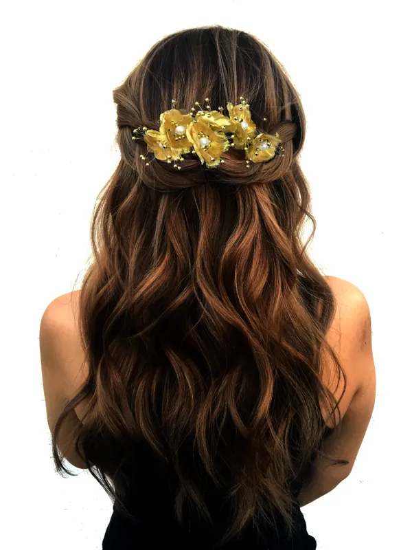 Golden_Stylish_Hair_Pin_Accessories_For_Women