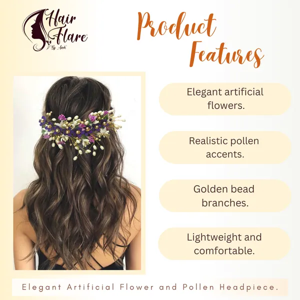 Purple_Atrificial_Flower_Made_Hair_Accessories_And_Hair_Pin_For_Women