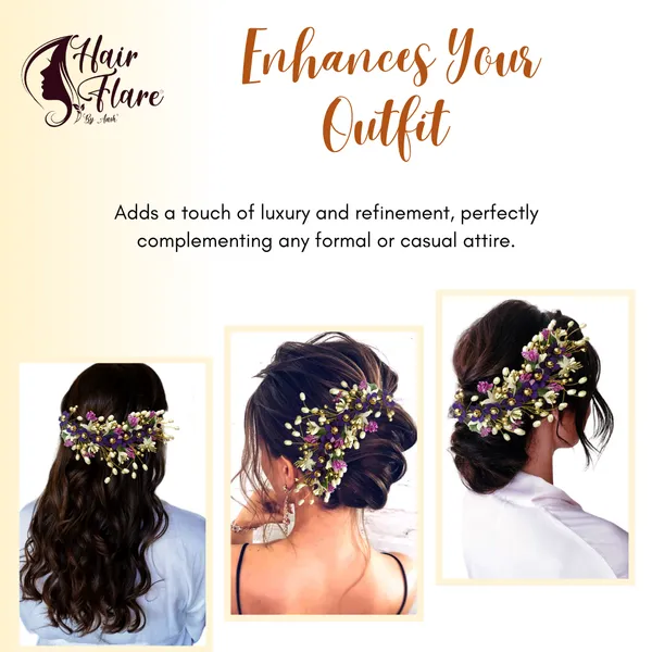 Purple_Atrificial_Flower_Made_Hair_Accessories_And_Hair_Pin_For_Women