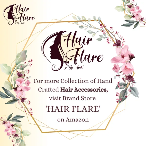 Beige_Artificial_Flowery_Hair_Accessories_For_Women_(14_X_8_X_4_Cm)