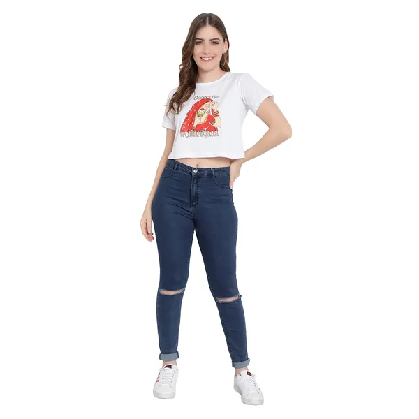 Womens_Printed_Cotton_T-Shirt_|_Half_Sleeves_|_Stylish_Crop_Top