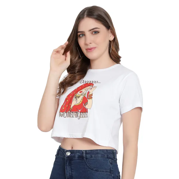 Womens_Printed_Cotton_T-Shirt_|_Half_Sleeves_|_Stylish_Crop_Top