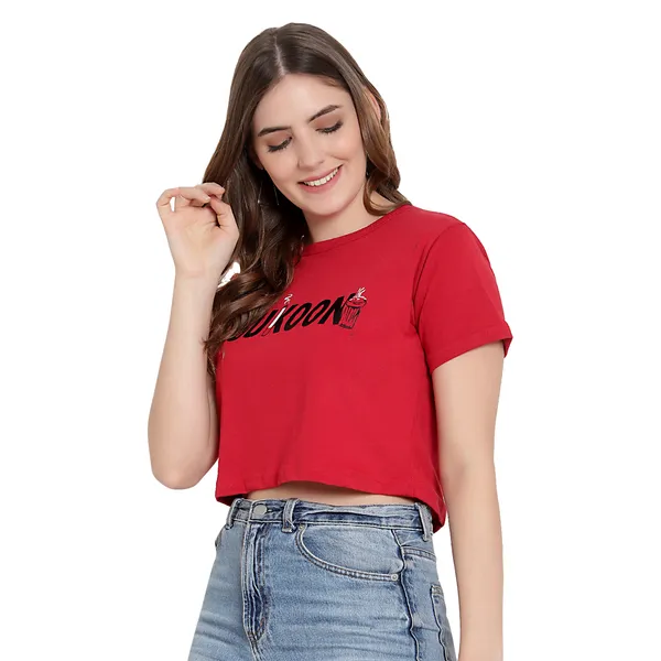 Womens_Printed_Cotton_T-Shirt_|_Half_Sleeves_|_Stylish_Crop_Top