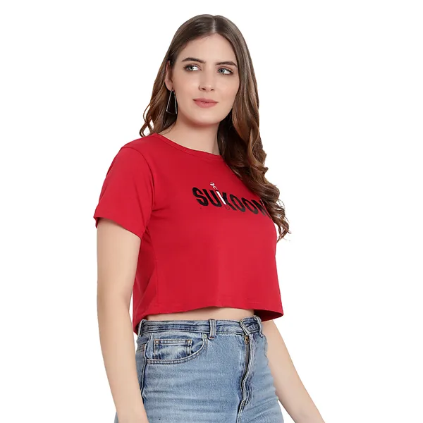 Womens_Printed_Cotton_T-Shirt_|_Half_Sleeves_|_Stylish_Crop_Top