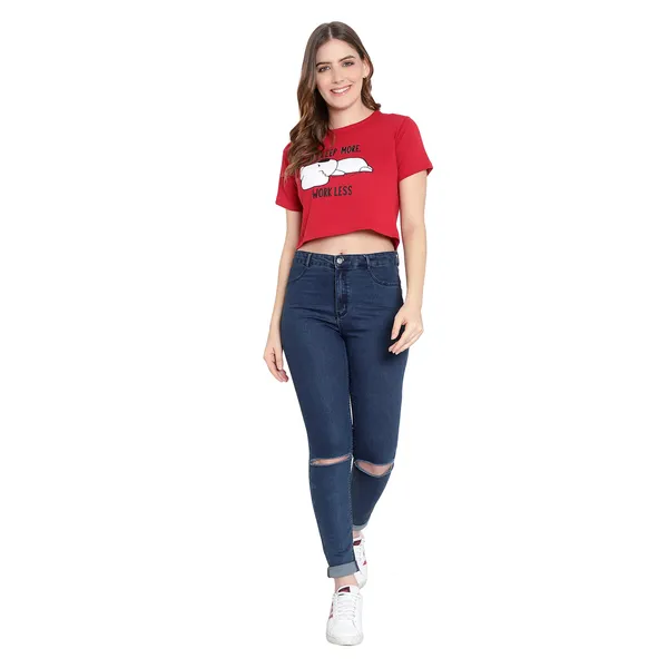 Womens_Printed_Cotton_T-Shirt_|_Half_Sleeves_|_Stylish_Crop_Top
