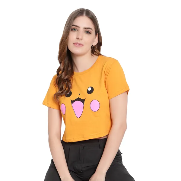 Womens_Printed_Cotton_T-Shirt_|_Half_Sleeves_|_Stylish_Crop_Top