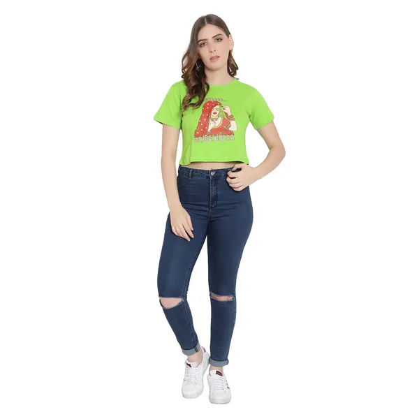 Womens_Printed_Cotton_T-Shirt_|_Half_Sleeves_|_Stylish_Crop_Top