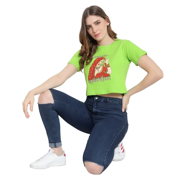 Womens_Printed_Cotton_T-Shirt_|_Half_Sleeves_|_Stylish_Crop_Top