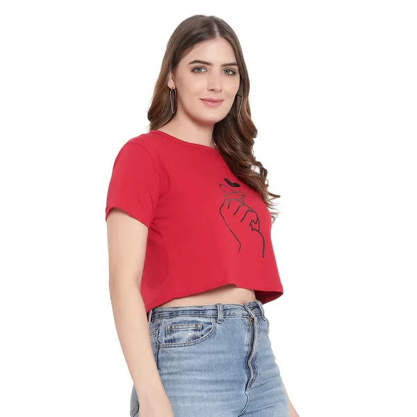 Womens_Printed_Cotton_T-Shirt_|_Half_Sleeves_|_Stylish_Crop_Top