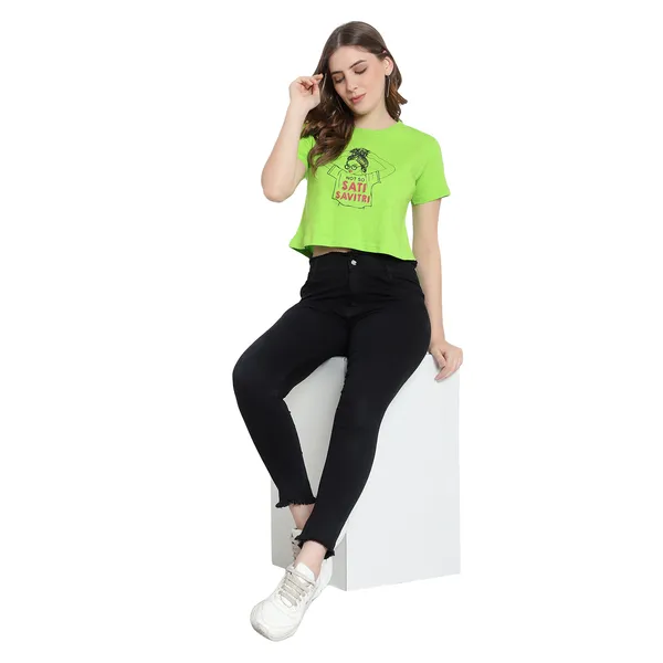 Womens_Printed_Cotton_T-Shirt_|_Half_Sleeves_|_Stylish_Crop_Top