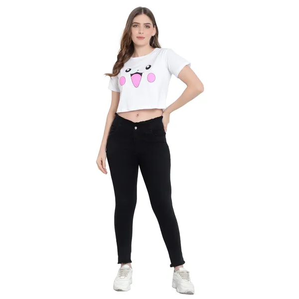 Womens_Printed_Cotton_T-Shirt_|_Half_Sleeves_|_Stylish_Crop_Top