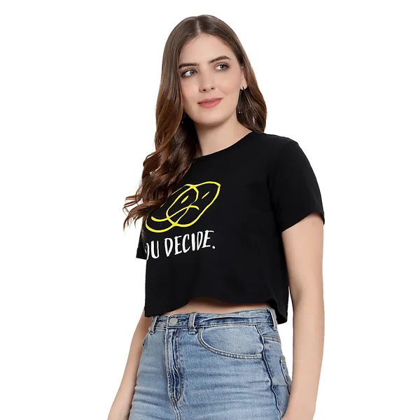 Womens_Printed_Cotton_T-Shirt_|_Half_Sleeves_|_Stylish_Crop_Top