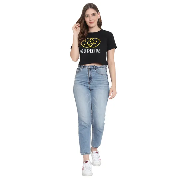 Womens_Printed_Cotton_T-Shirt_|_Half_Sleeves_|_Stylish_Crop_Top