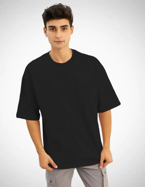 Oversized_T-Shirt_for_Men_|_Round_Neck_|_Three-Quarter_Sleeves