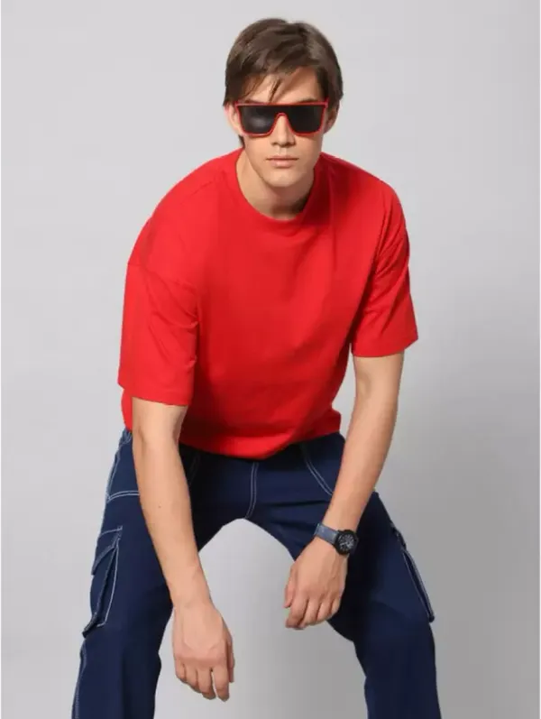 Oversized_T-Shirt_for_Men_|_Round_Neck_|_Three-Quarter_Sleeves