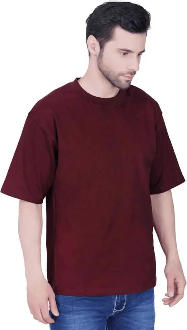 Oversized_T-Shirt_for_Men_|_Round_Neck_|_Three-Quarter_Sleeves