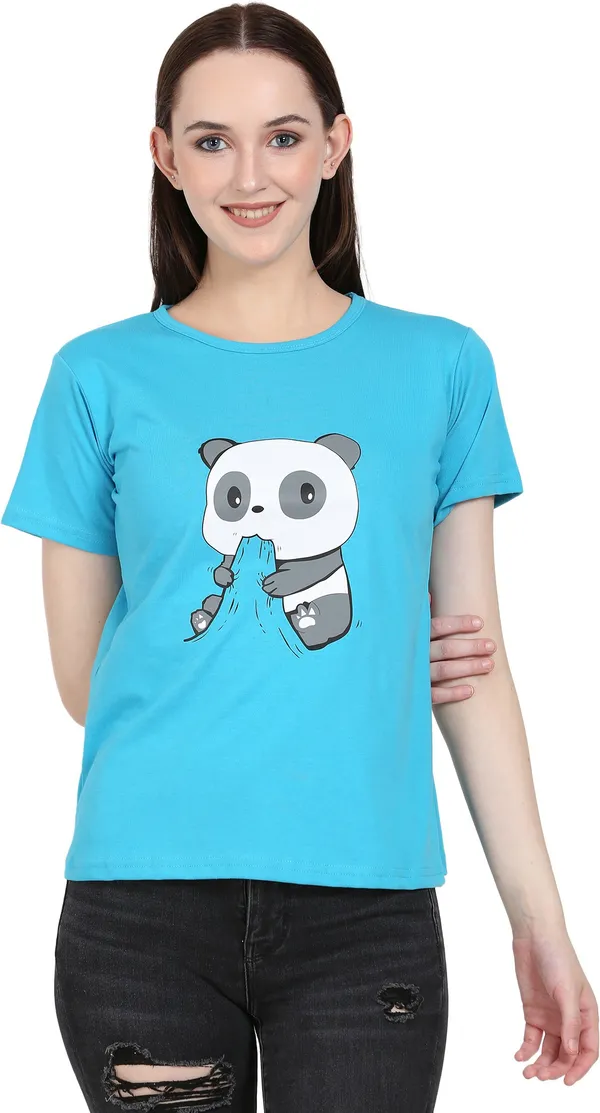 Womens_Round_Neck_Cotton_Printed_T-Shirt_|_Half_Sleeves_|_Casual_Wear