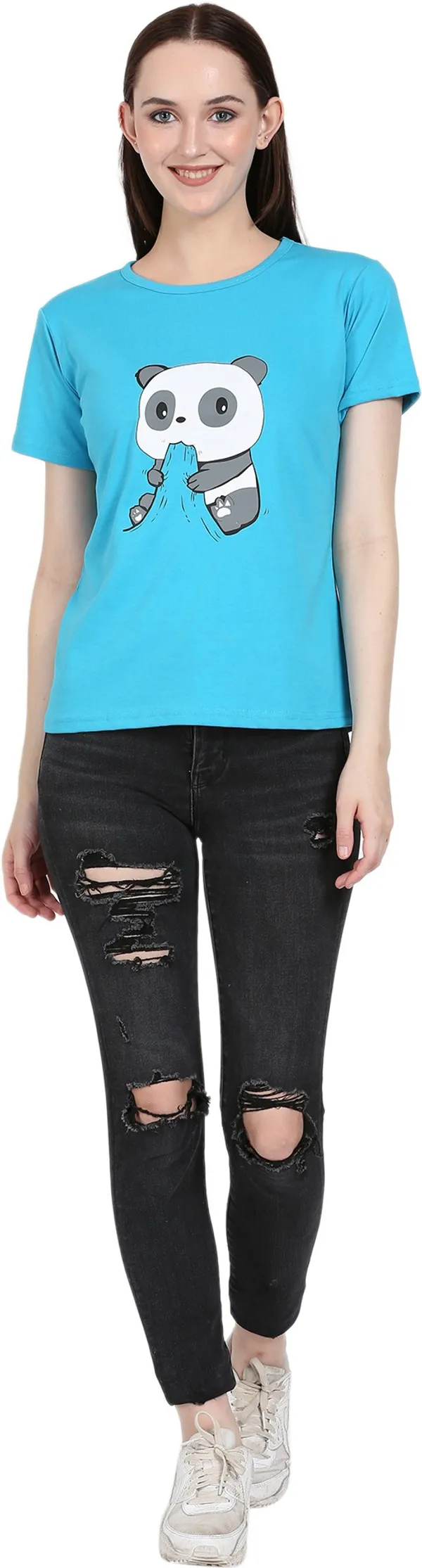 Womens_Round_Neck_Cotton_Printed_T-Shirt_|_Half_Sleeves_|_Casual_Wear