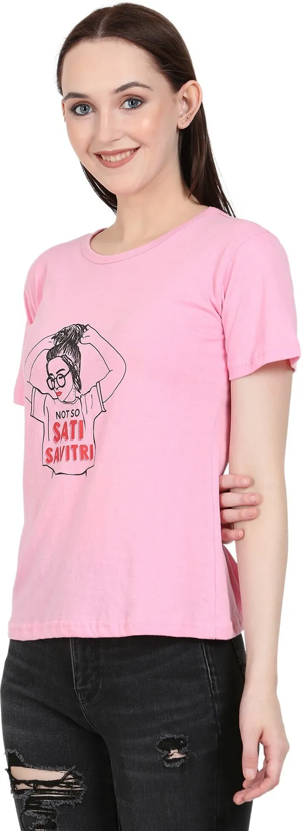 Womens_Round_Neck_Cotton_Printed_T-Shirt_|_Half_Sleeves_|_Casual_Wear