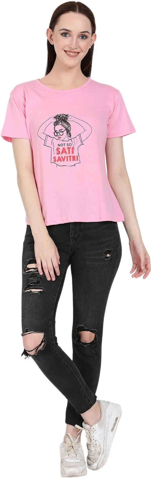 Womens_Round_Neck_Cotton_Printed_T-Shirt_|_Half_Sleeves_|_Casual_Wear