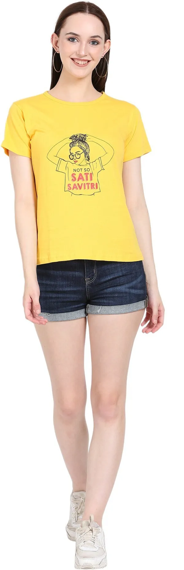 Womens_Round_Neck_Cotton_Printed_T-Shirt_|_Half_Sleeves_|_Casual_Wear