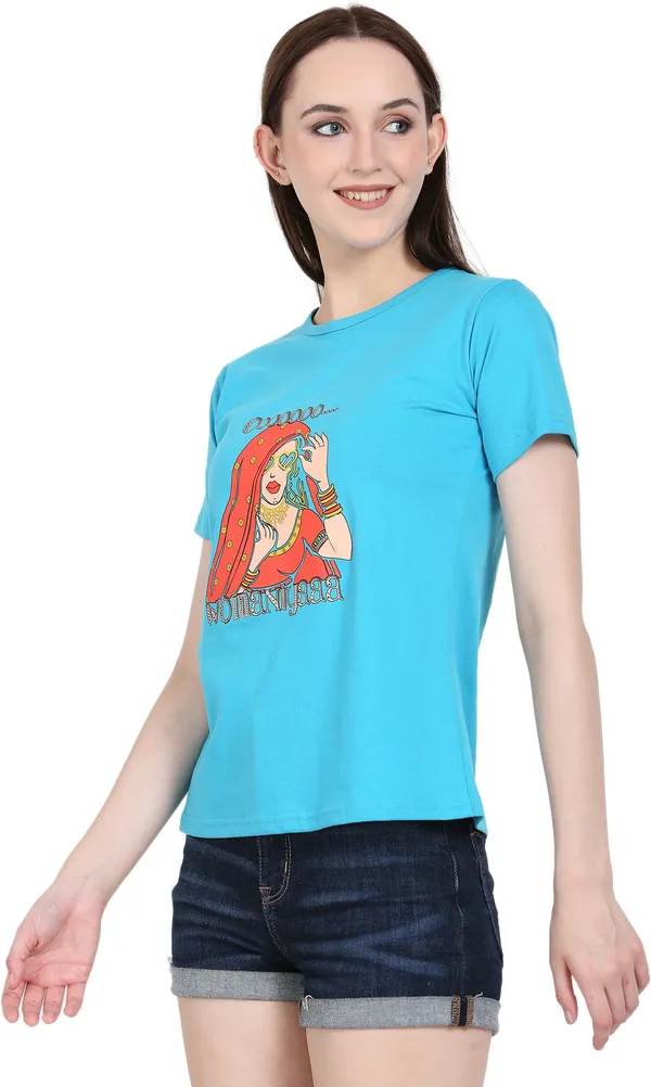 Womens_Round_Neck_Cotton_Printed_T-Shirt_|_Half_Sleeves_|_Casual_Wear