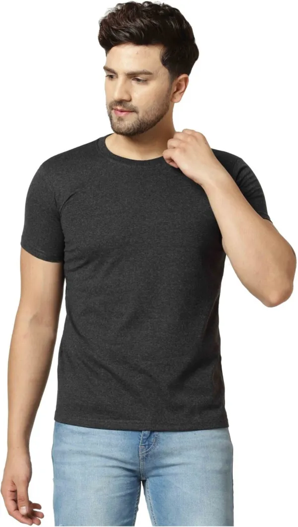 Mens_Cotton_Half-Sleeve_Round_Neck_T-shirt__Simple_&_Comfortable
