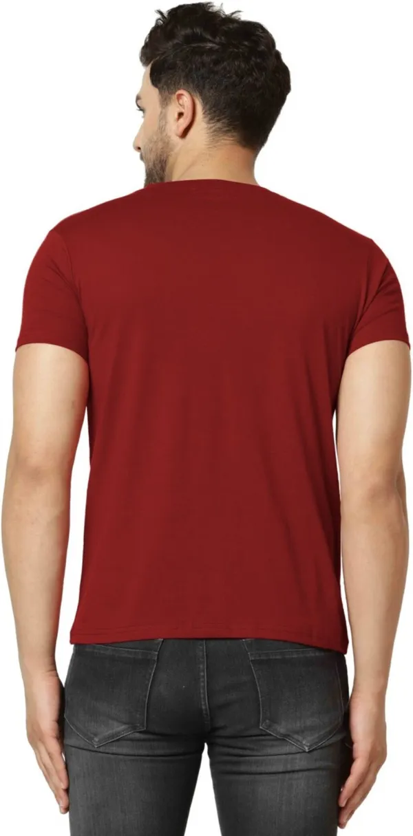 Mens_Cotton_Half-Sleeve_Round_Neck_T-shirt__Simple_&_Comfortable