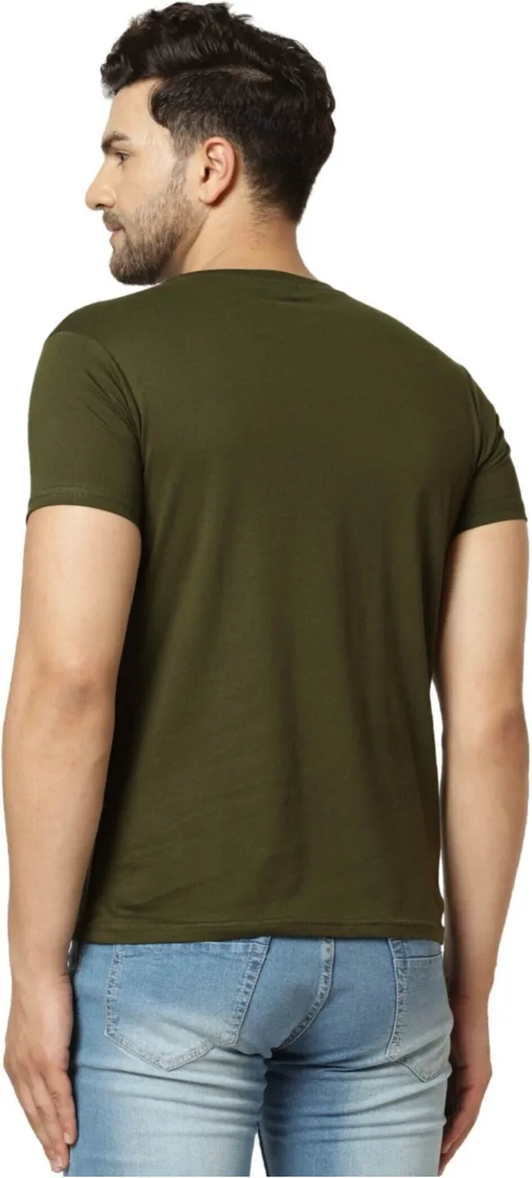 Mens_Cotton_Half-Sleeve_Round_Neck_T-shirt__Simple_&_Comfortable
