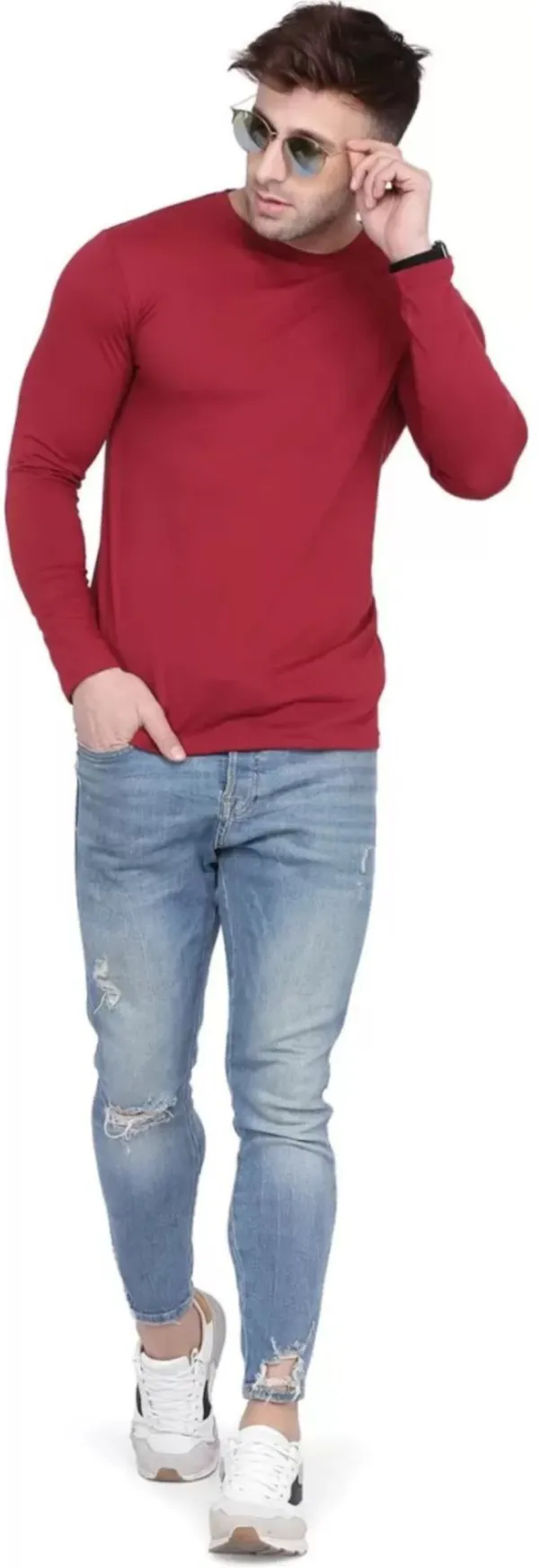 Mens_Cotton_Round_Neck_Full-Sleeve_T-shirt_Perfect_for_Casual_&_Smart_Looks