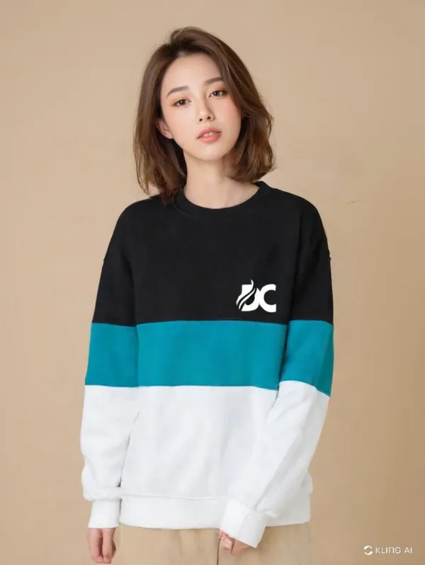 Women_Peacock_Color_Round_Neck_tshirt__Full_Sleeves_&_Everyday_Comfort